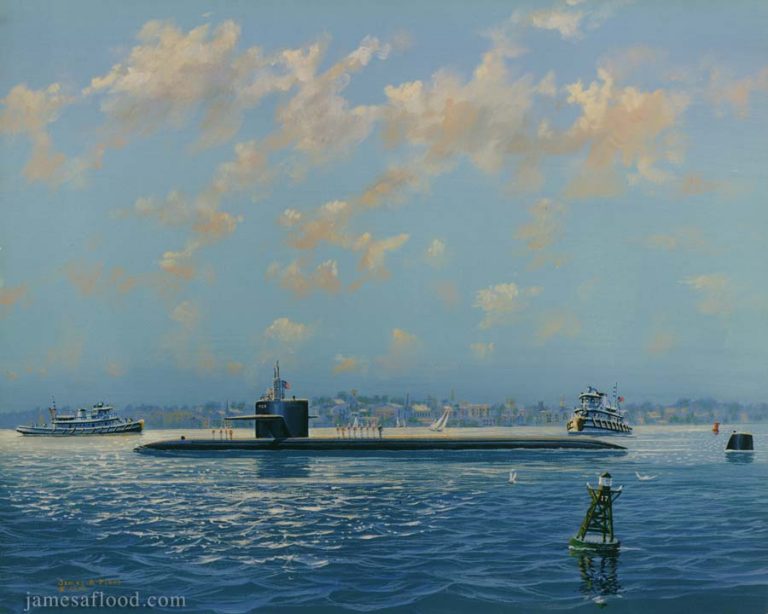 USS Boston SSN-703 Nuclear Submarine